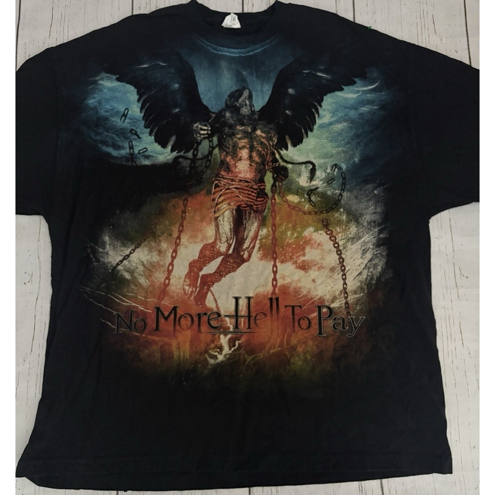 Alstyle Shirt Mens 3XL Black Stryper No More Hell To Pay Angel Graphic Tee